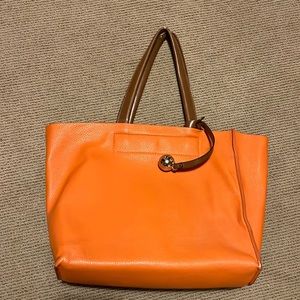 Orange purse